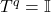 T^q=\mathbb{I}