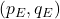 \left(p_E, q_E\right)
