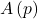 A\left(p\right)